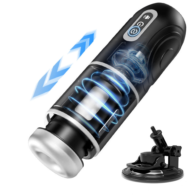 【HOT】Pioneer 3-in-1 Masturbation Cup Teleskop Saugvibration